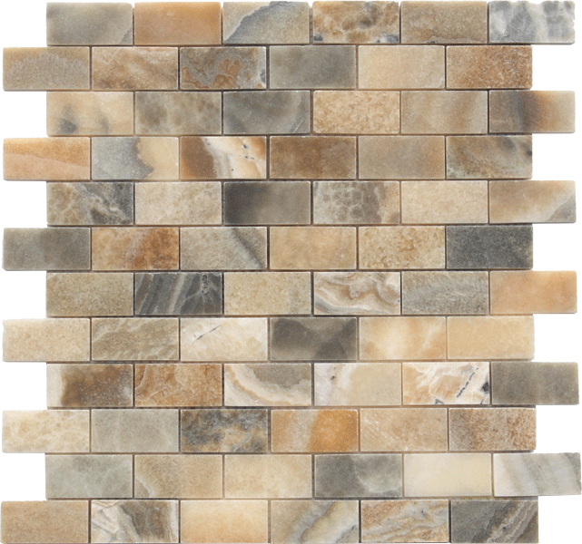 DOVER GREY ONYX HONED MOSAIC