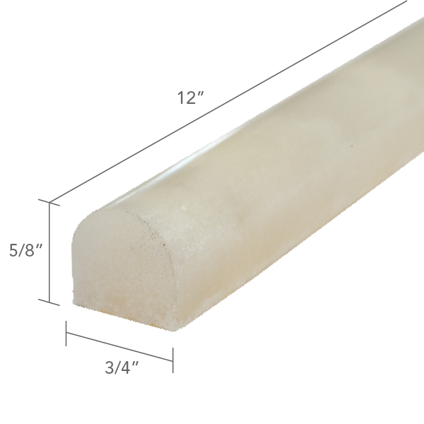 WHITE ONYX POLISHED PENCIL